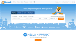 Desktop Screenshot of hipmunk.com